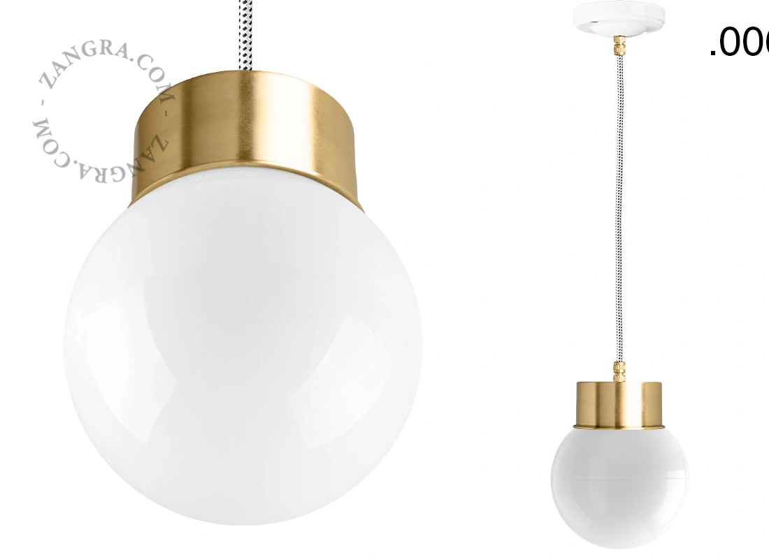 brass pendant light Celestine