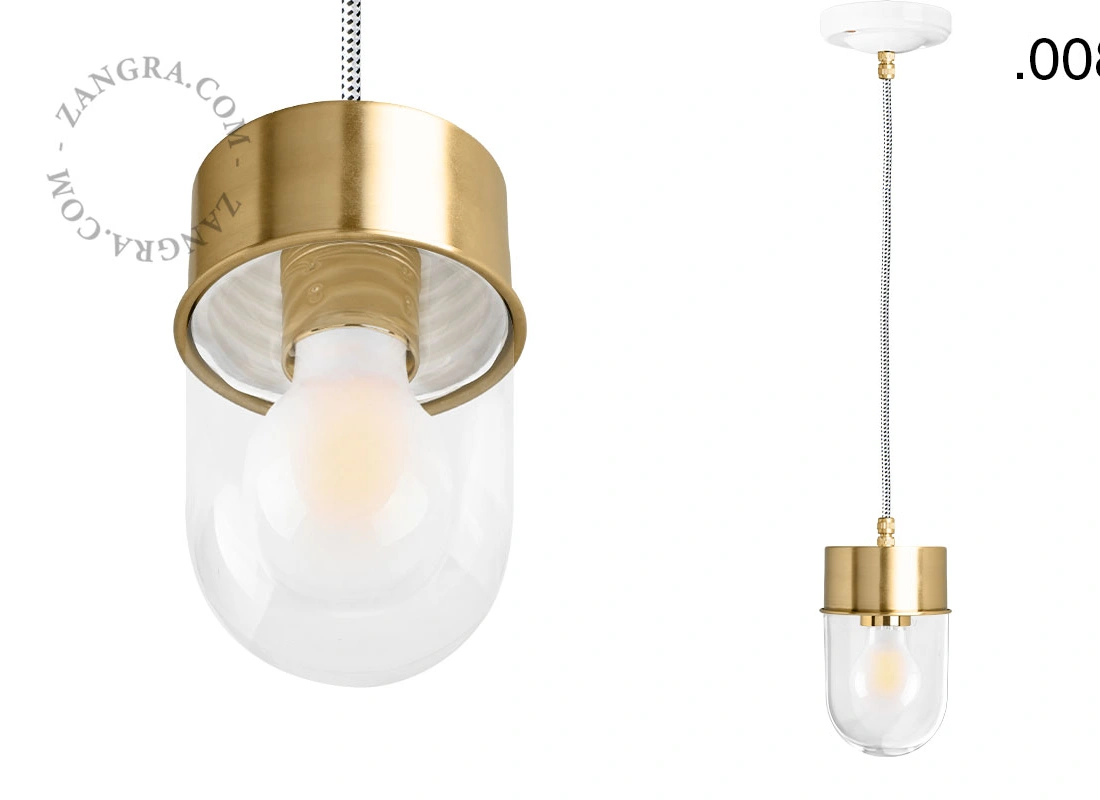 brass pendant light Celestine