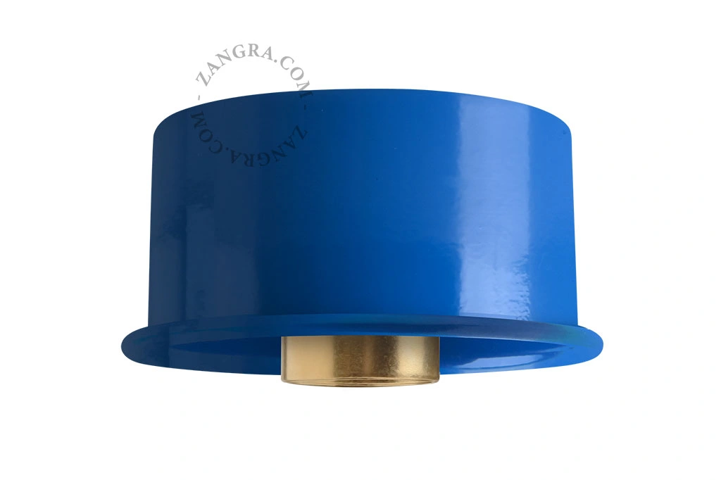 blå lampe - Ø 10 cm