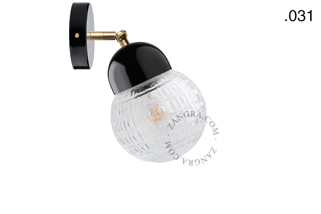 lampa porcelana ze szklanym kloszem