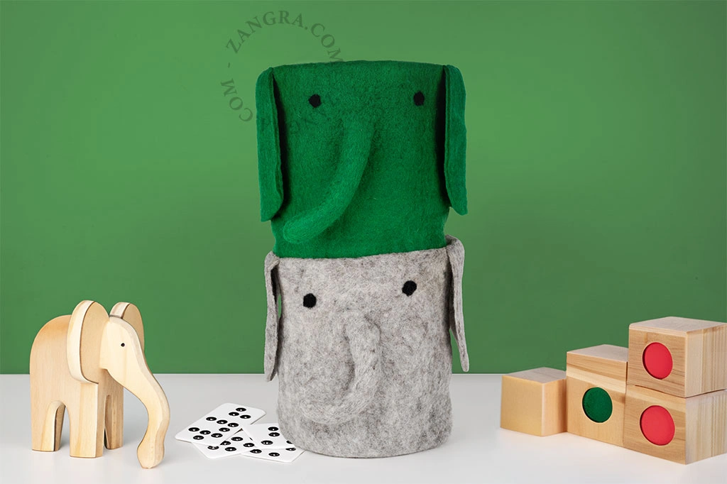 opbergmandje - olifant Benny