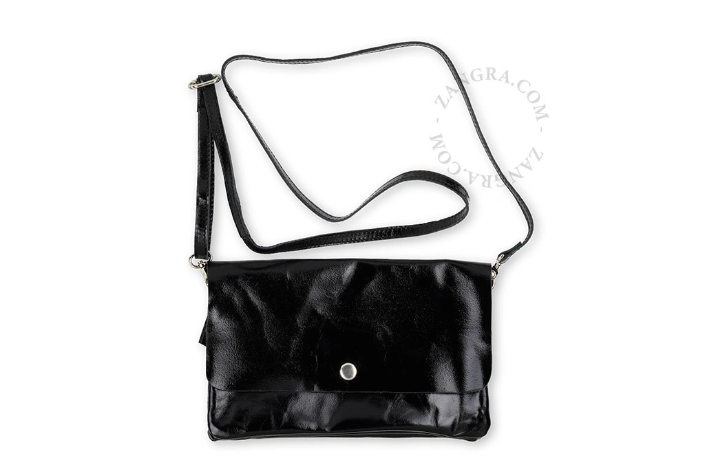 kleine Metallic-Tasche Bella