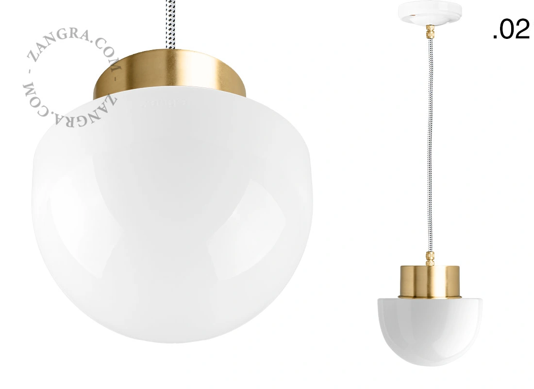brass pendant light Celestine