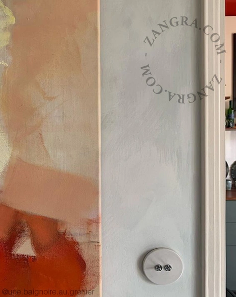 interruttore deviatore o semplice in porcellana bianca con 2 levette nichelate