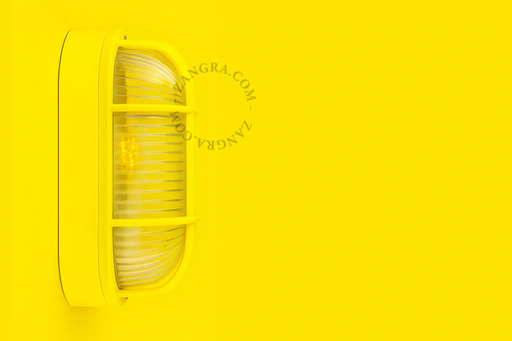 lampe hublot jaune Benji - IP44