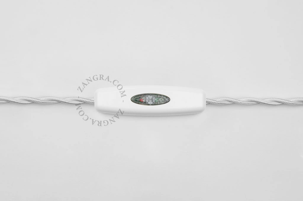 interruttore con dimmer bianco