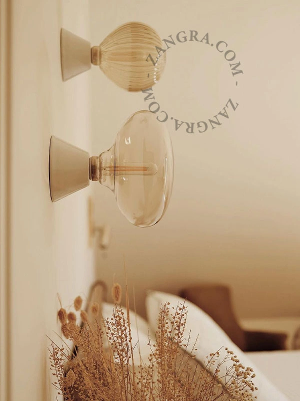 kooldraad LED lamp – 'lijntjes' rookglas