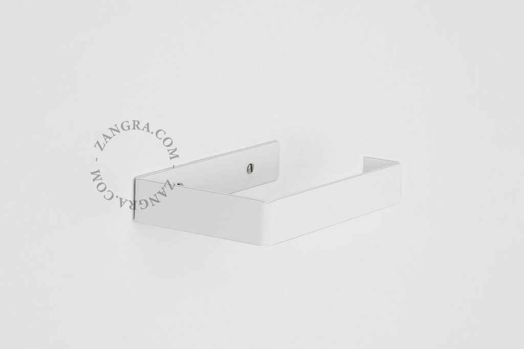 portarrollos de papel higiénico Abel - blanco