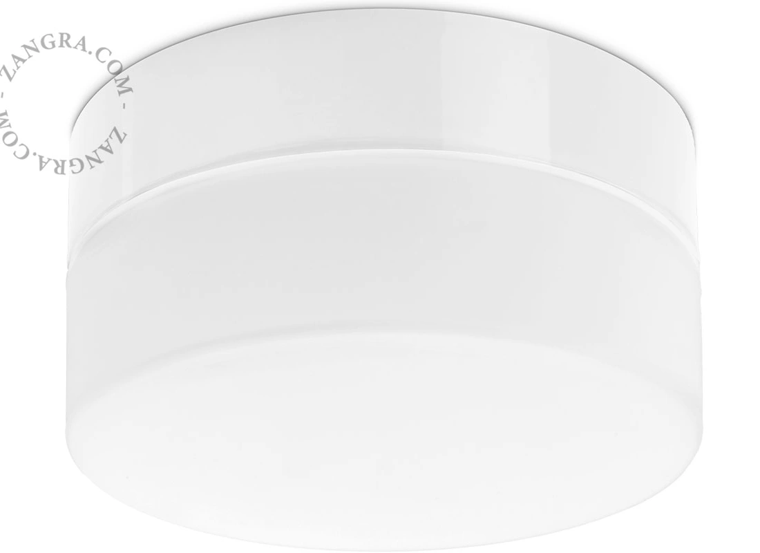 biała porcelanowa lampa , Dana - Ø 18 cm - IP54