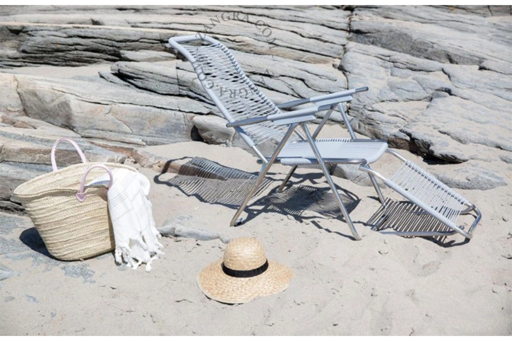 lounge chair da giardino "Spaghetti"