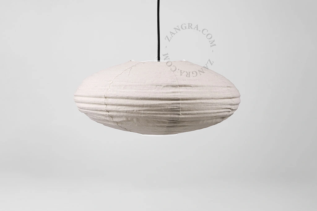 pendant light with fabric cable Celena