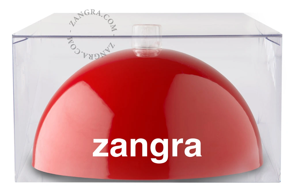czerwona rozetka sufitowa