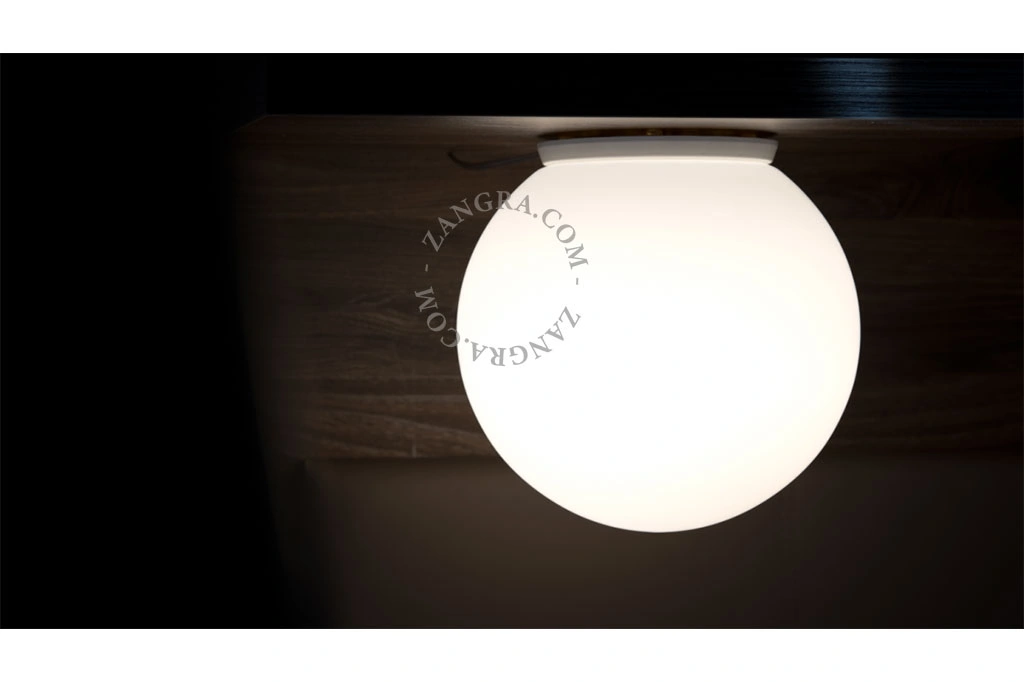 Kugelleuchte für den Außenbereich oder das Badezimmer - Ø 20 cm - IP65