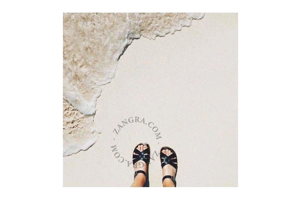 water sandals kids - black