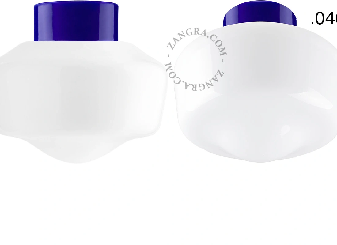 blue porcelain lamp David - Ø 10cm