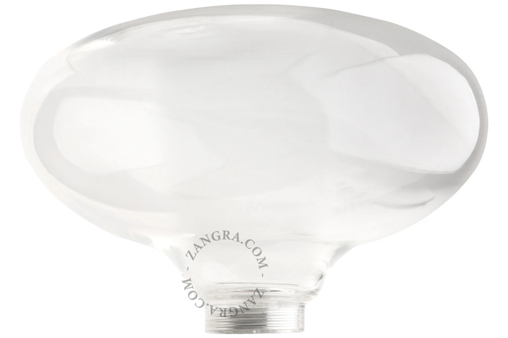 Globe – 'pumpkin' Klarglas