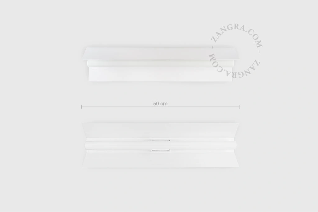hvid lineær lampe