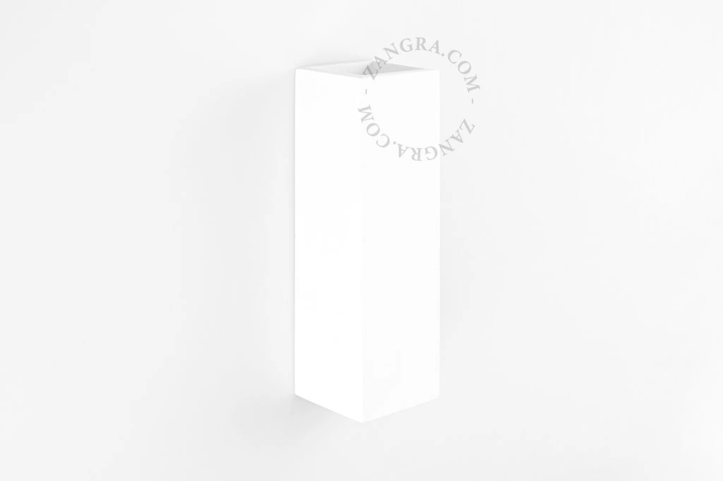 paintable plaster up & down wall light Carlos - 22 cm