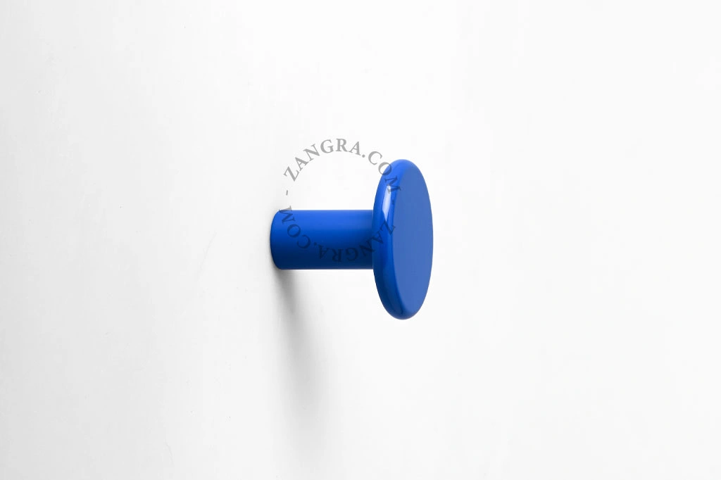 blauwe kapstok