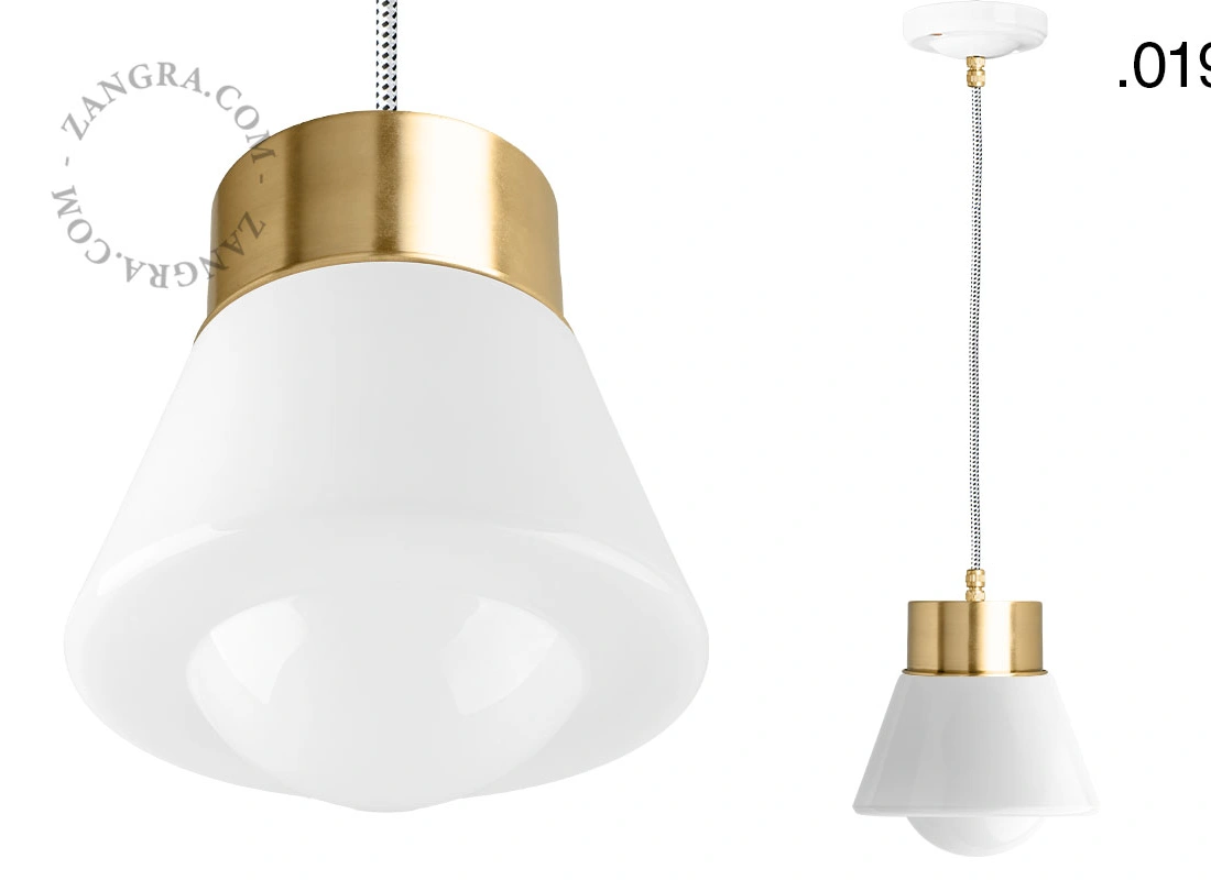 brass pendant light Celestine