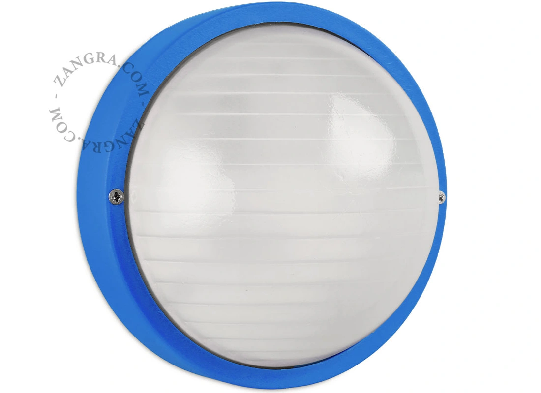 blue bulkhead light Daffodil - IP44
