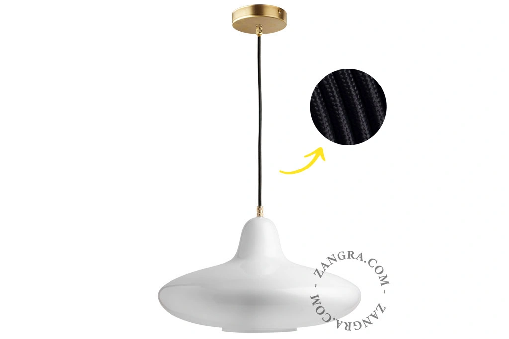 suspension en verre soufflé