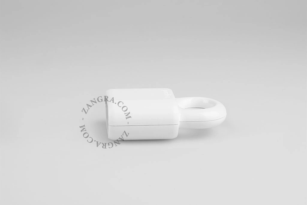 weißer Typ-C-Buchsenstecker