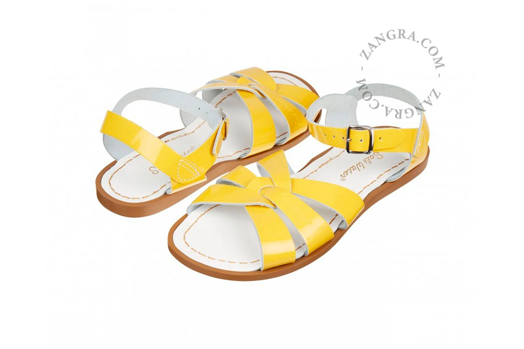 water sandals kids - yellow