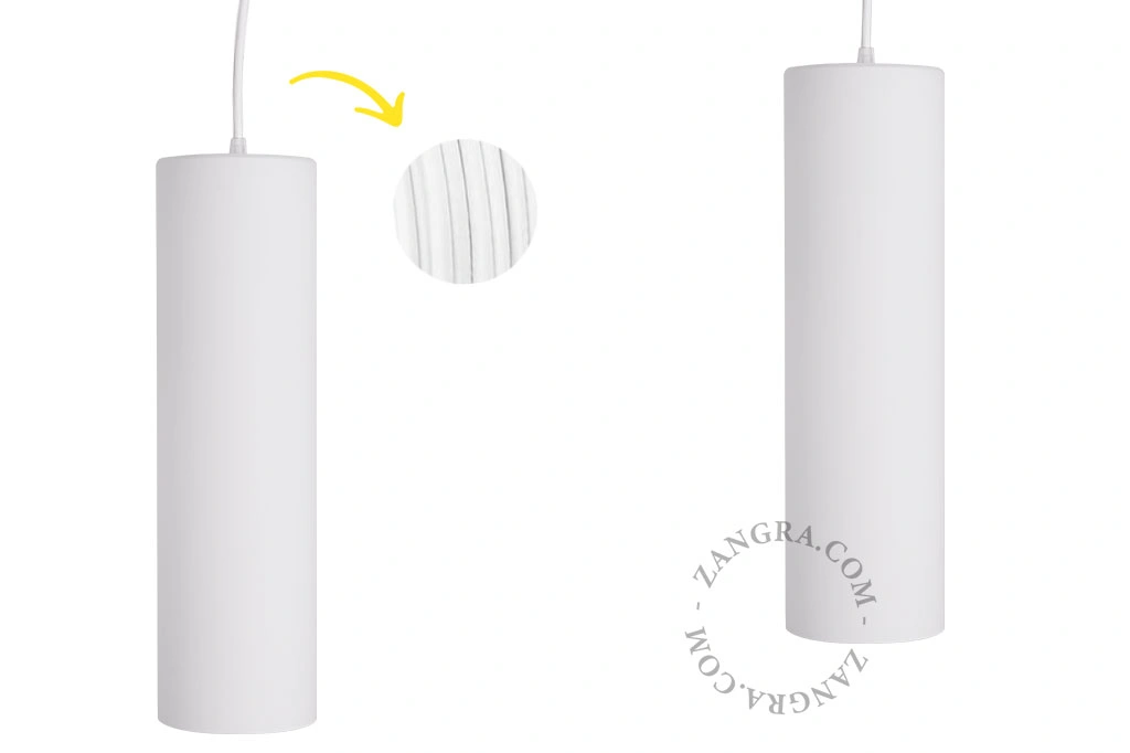 lámpara colgante de vidrio soplado - Ø 12 cm