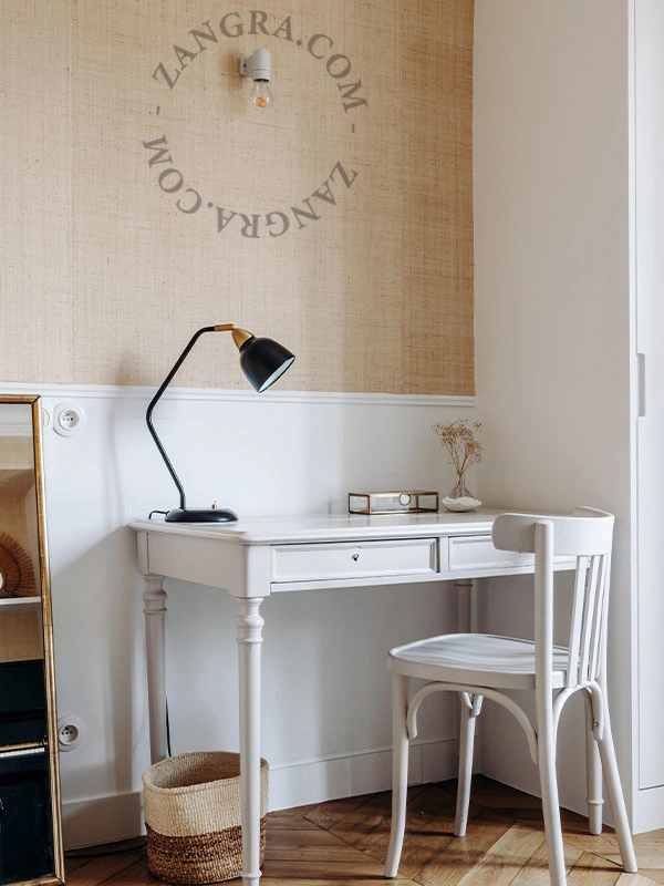 white Pure Porcelain wall light