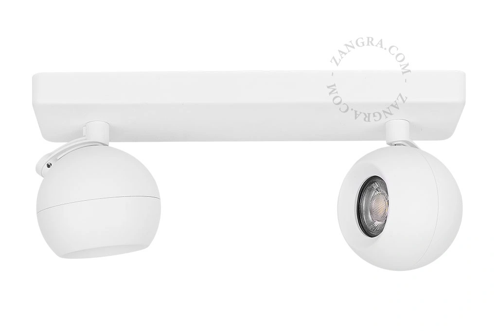 foco doble LED de superficie Colette