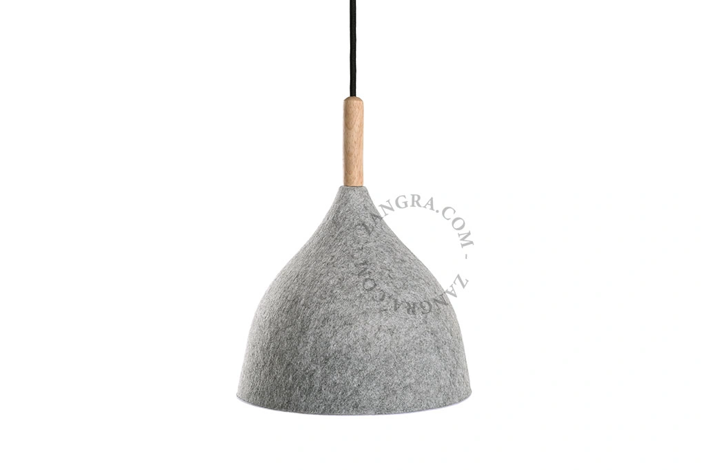 akustisk lampe i filt Charles
