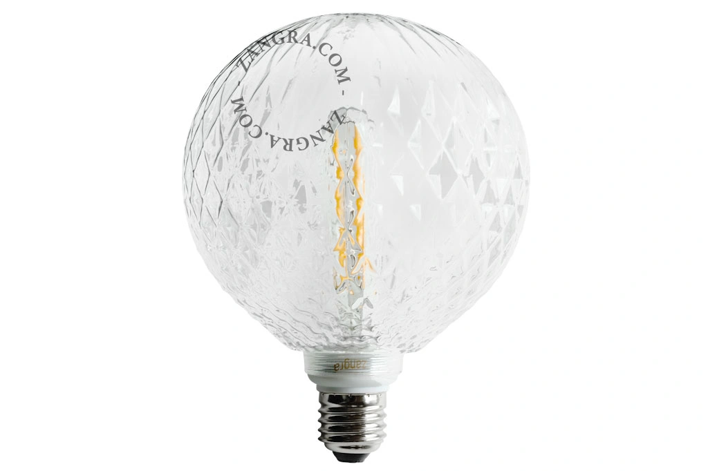 E27 dimbar filament LED ljuskälla - kristall - 2700K - 4W