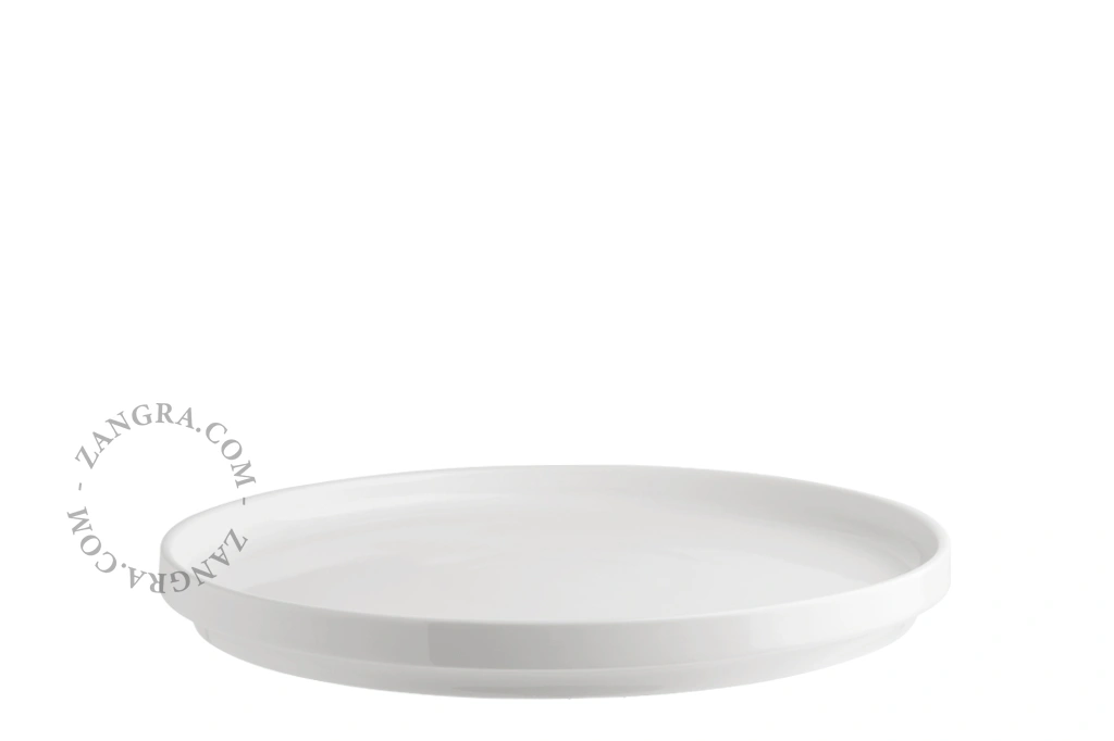 Essteller aus Porzellan - Ø 24 cm