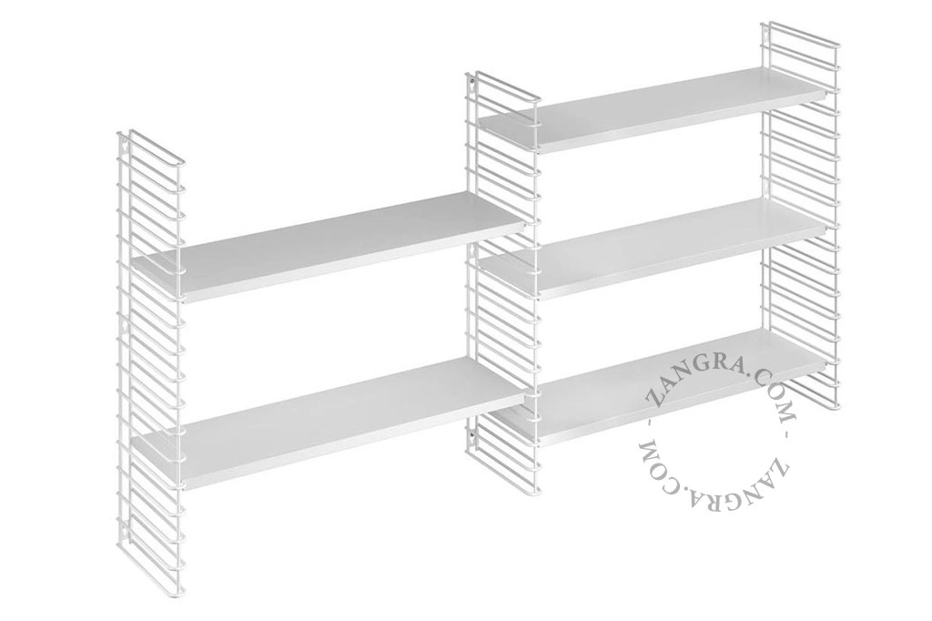 weißes Tomado Modulares Bücherregal