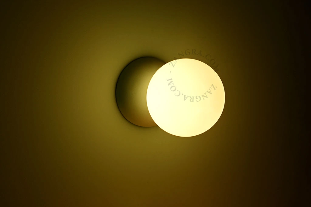 lampada da parete o da soffitto Casey in gesso verniciabile