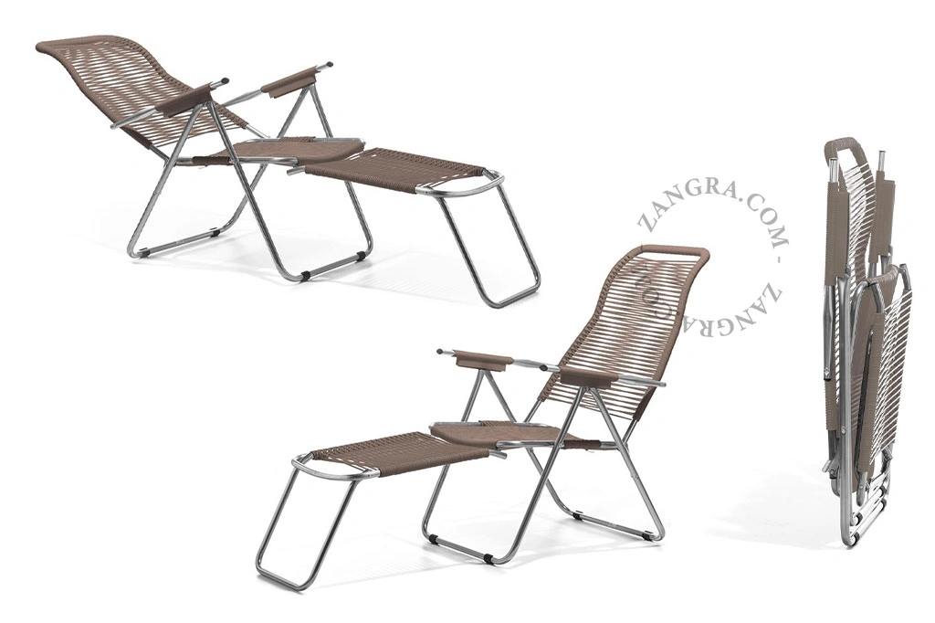 lounge chair da giardino "Spaghetti"