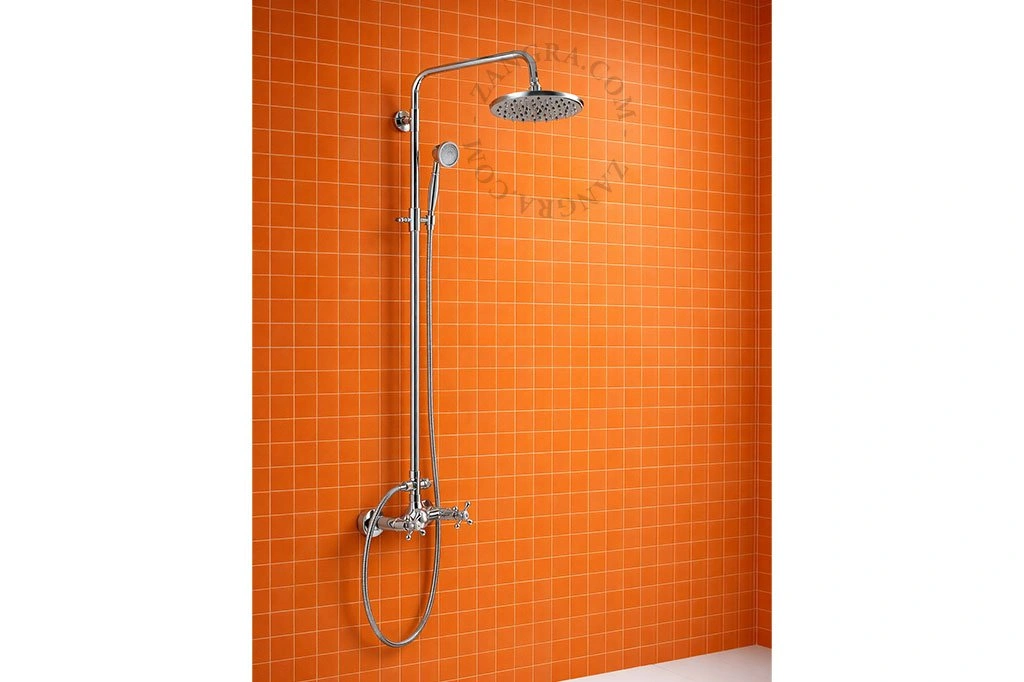 set de ducha retro efecto lluvia
