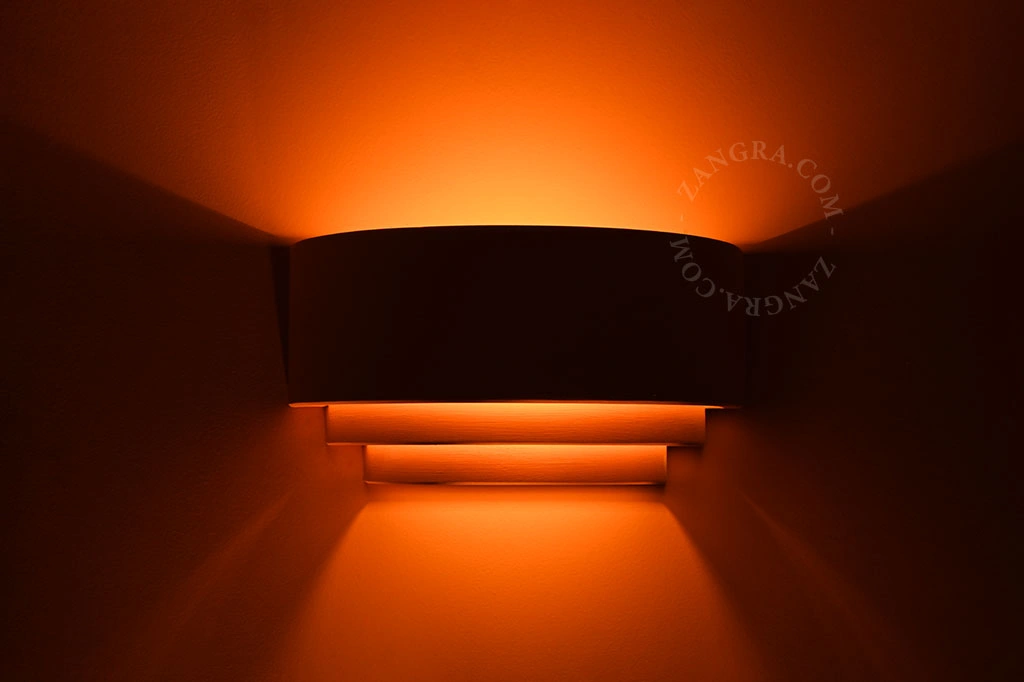 paintable plaster wall light Carrie