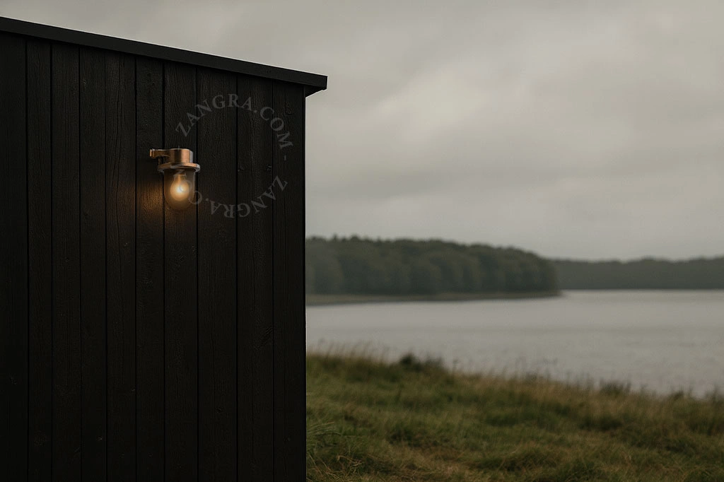 utomhusvägglampa i mässing Denmark - IP64