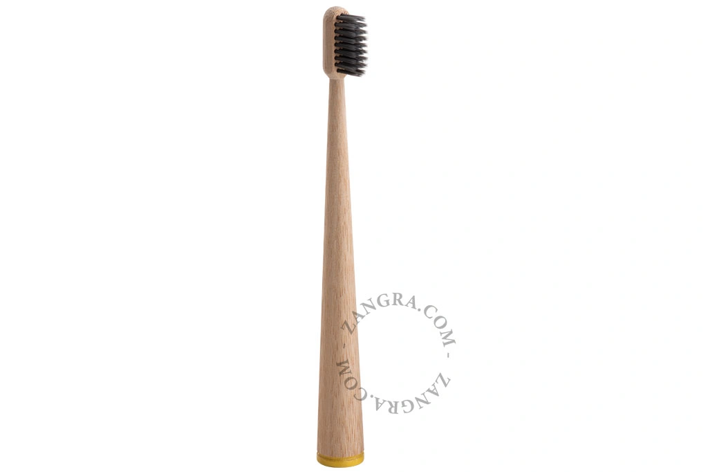 self standing bamboo toothbrush