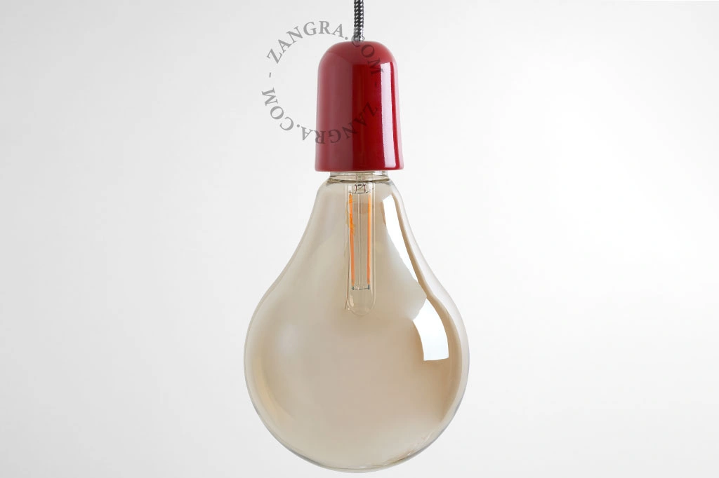 E27 dimmable filament LED light bulb - smoked glass - 2200K - 4W