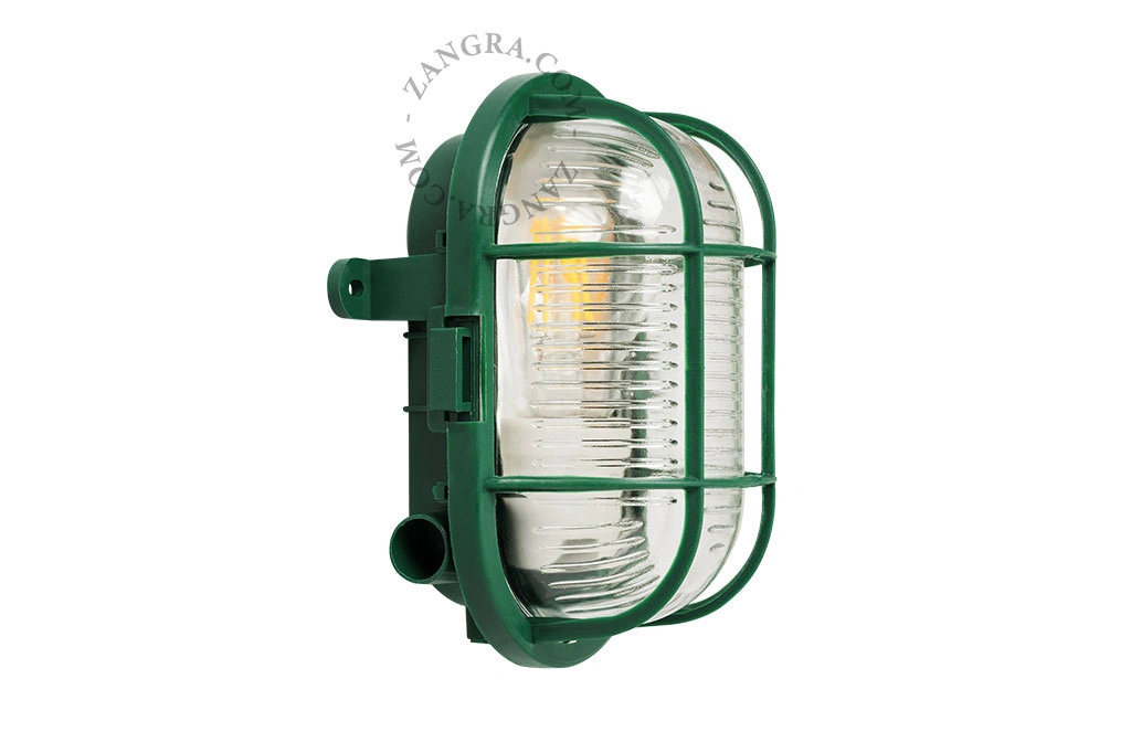 grön skottlampa för utomhus - IP54