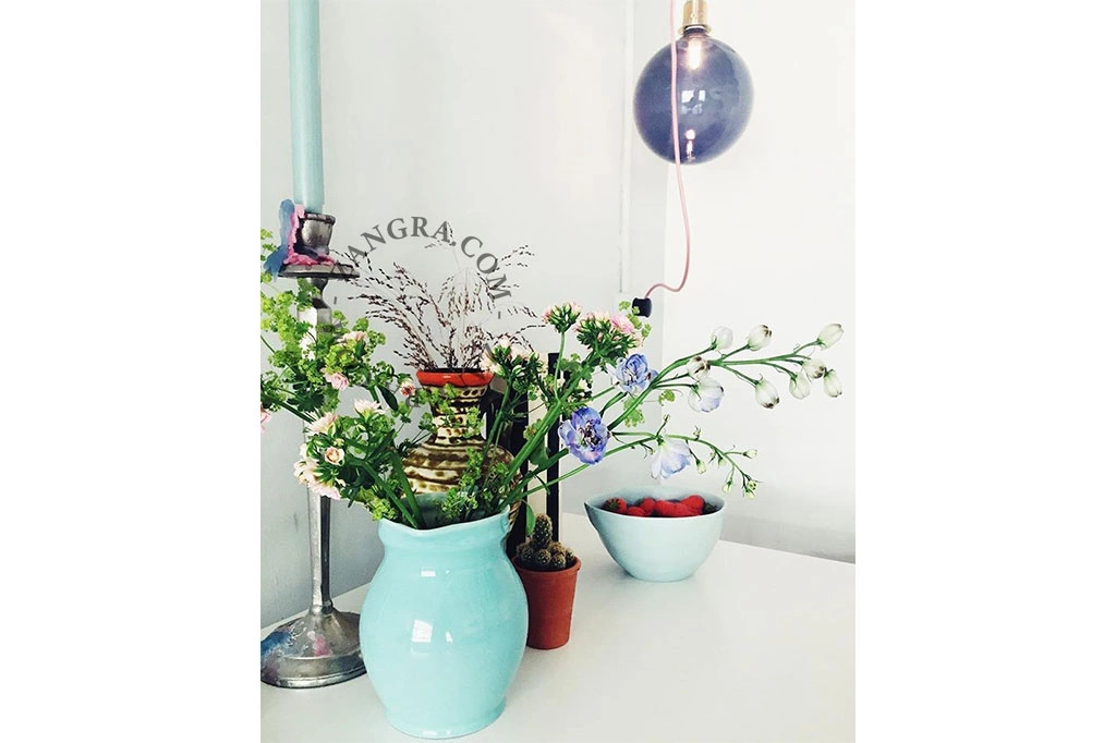 fabric cable - baby pink