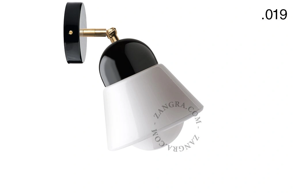 lampa porcelana ze szklanym kloszem