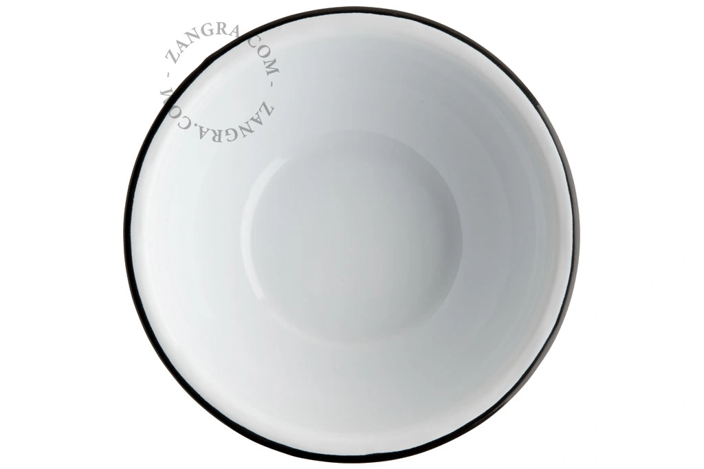 tigela de esmalte branco - Ø 13cm