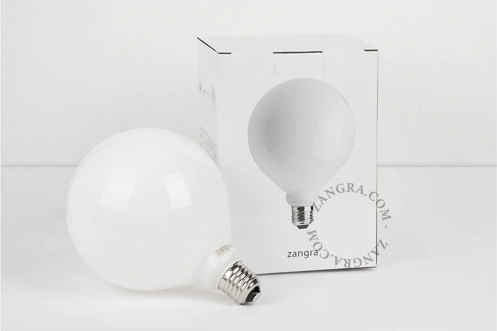 E27 dimmbare LED-Glühbirne mit Glühfaden - Opalglas - 2700K - 4W
