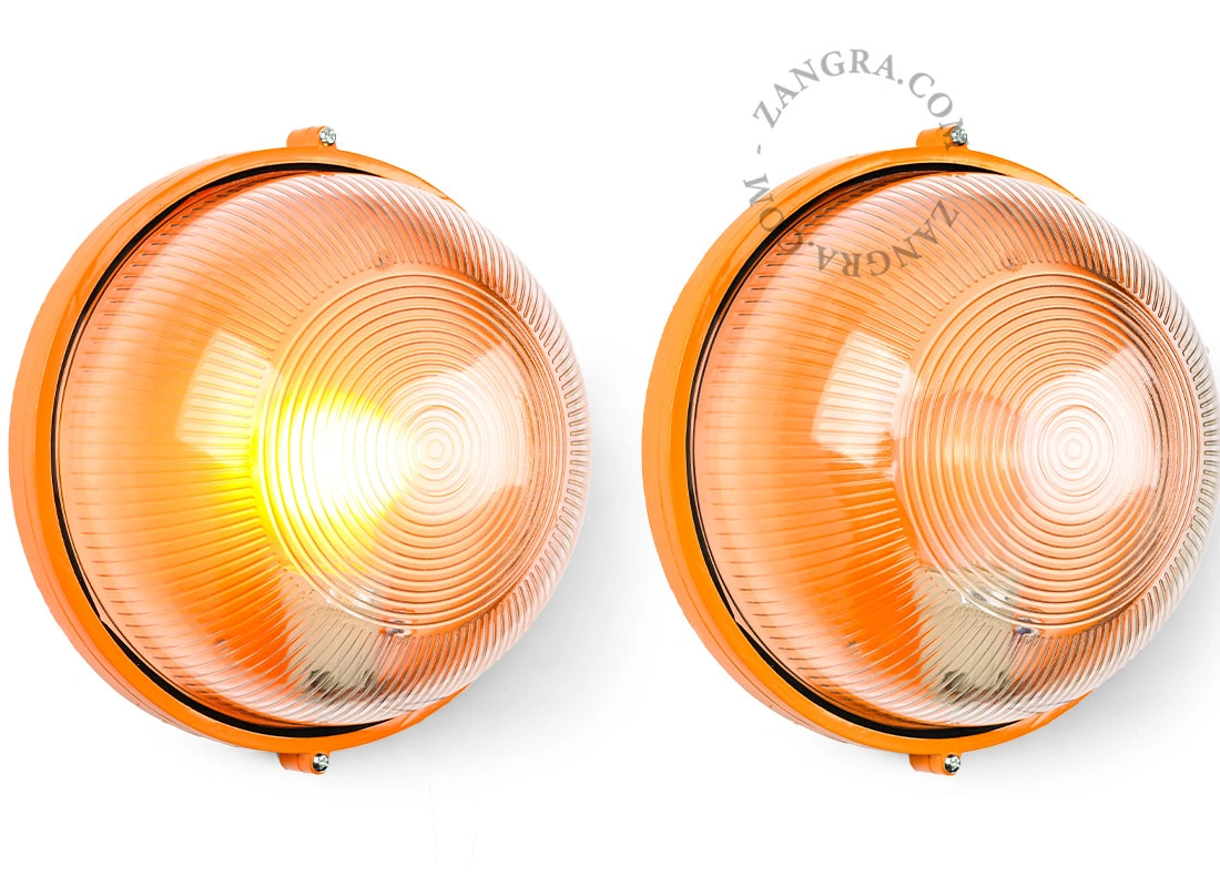 candeeiro exterior laranja Dot - IP54