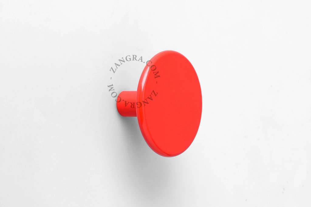gancho vermelho para casacos
