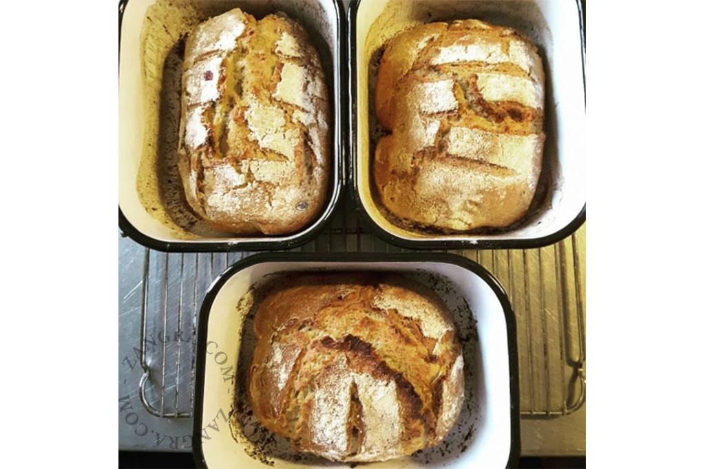 fuente de horno esmaltada 23 cm - blanco